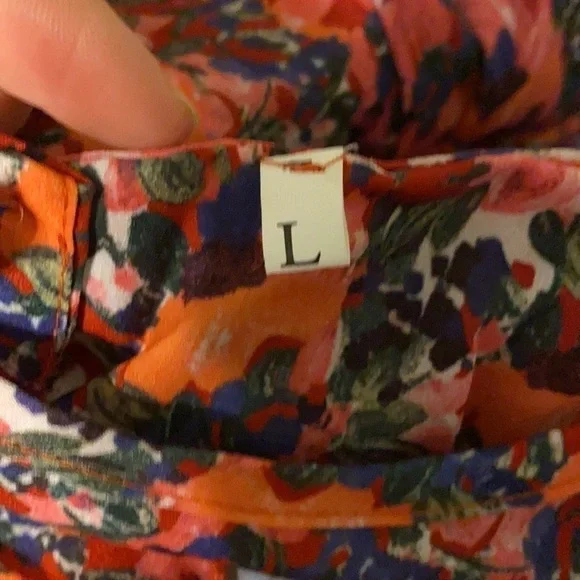 Blogger Fave Floral Ruffle Puff Sleeve Mini Dress | NWT | Small - Picture 12 of 12